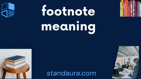 footnote meaning