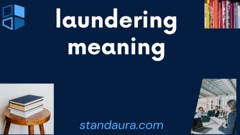 laundering meaning
