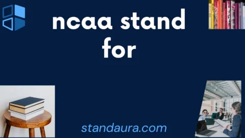 ncaa stand for