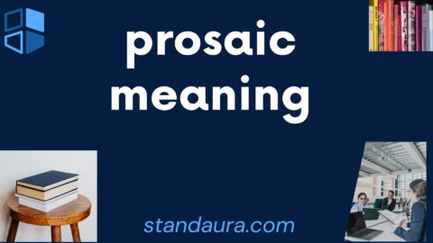 prosaic meaning