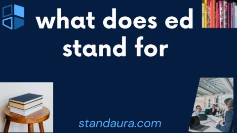 what does ed stand for