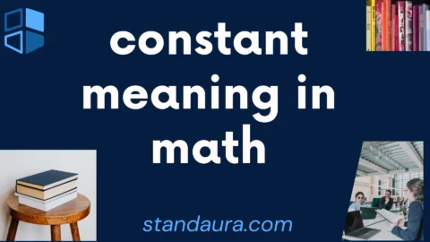 constant meaning in math