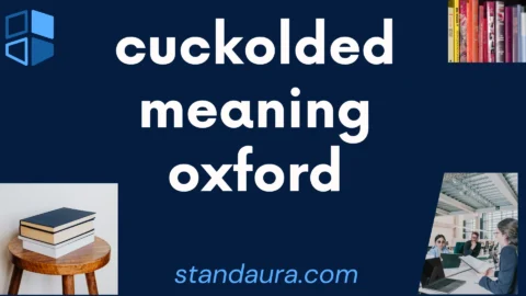cuckolded meaning oxford