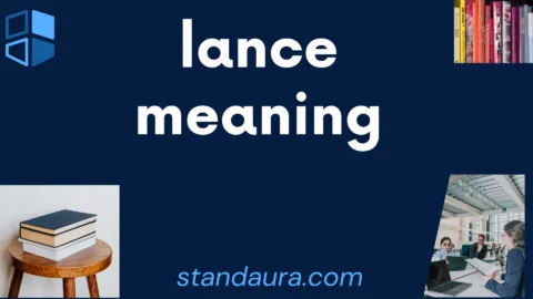 lance meaning