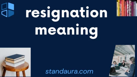 resignation meaning