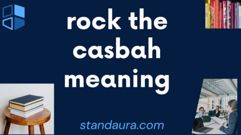 rock the casbah meaning