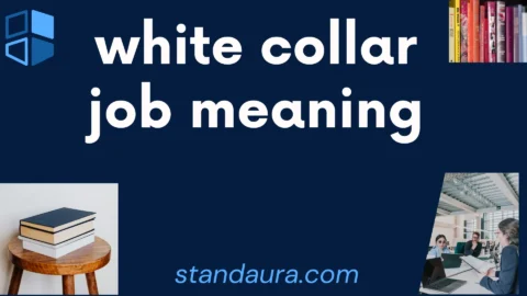 white collar job meaning