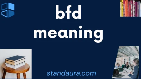 bfd meaning