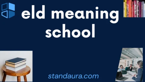 eld meaning school