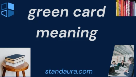 green card meaning