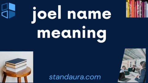 joel name meaning