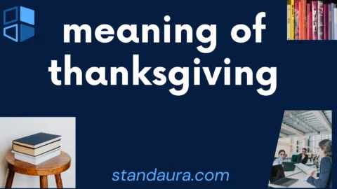 meaning of thanksgiving