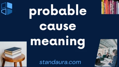 probable cause meaning