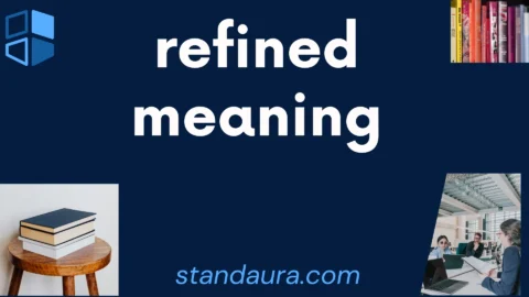 refined meaning