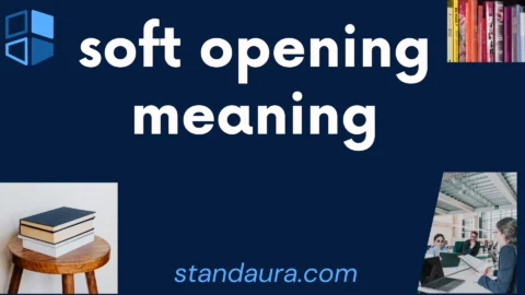 soft opening meaning