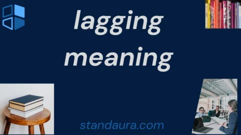 lagging meaning