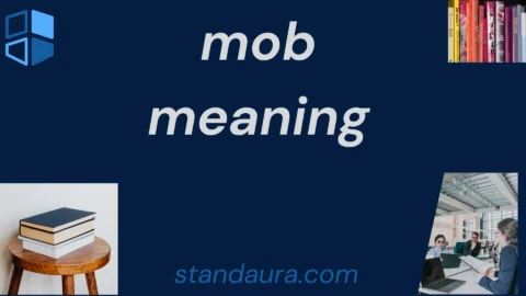 mob meaning