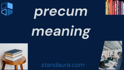 precum meaning