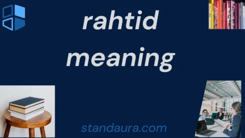 rahtid meaning