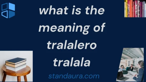 what is the meaning of tralalero tralala