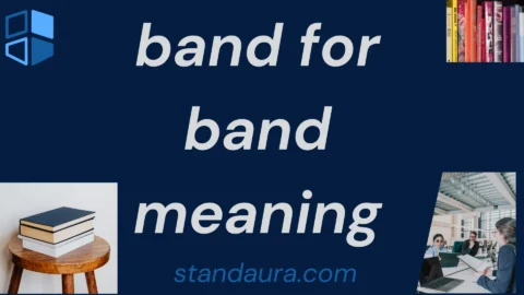 band for band meaning
