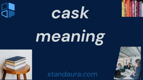 cask meaning