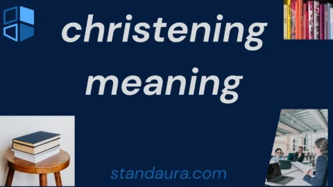 christening meaning