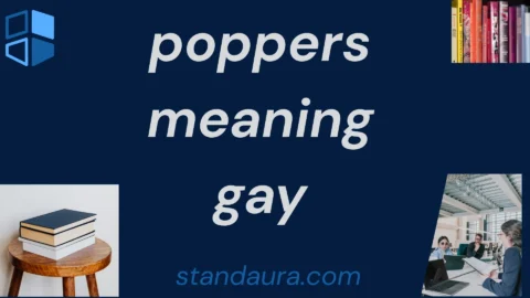 poppers meaning gay