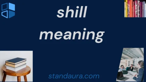 shill meaning