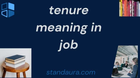 tenure meaning in job