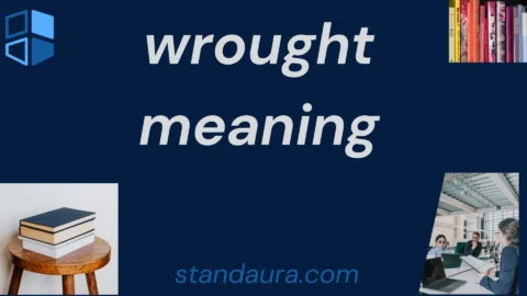 wrought meaning