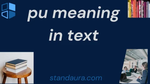 pu meaning in text