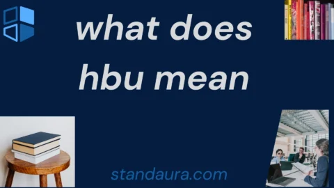 what does hbu mean