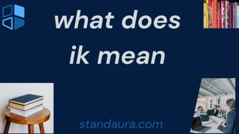 what does ik mean