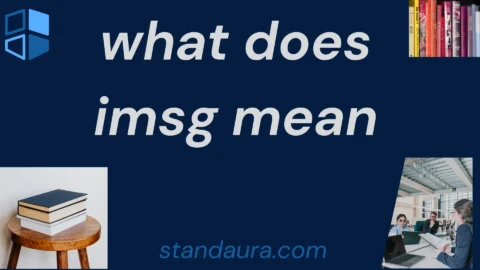 what does imsg mean