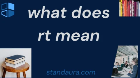 what does rt mean