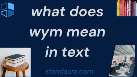 what does wym mean in text