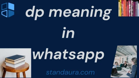 dp meaning in whatsapp