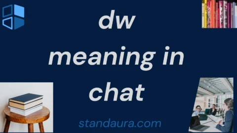 dw meaning in chat