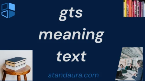 gts meaning text