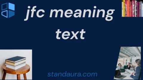 jfc meaning text