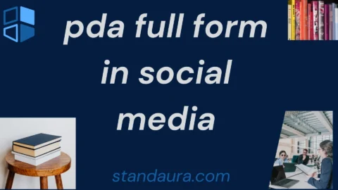 pda full form in social media