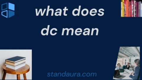 what does dc mean