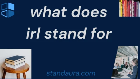 what does irl stand for