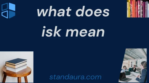 what does isk mean