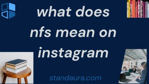 what does nfs mean on instagram