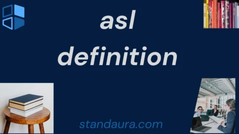 asl definition
