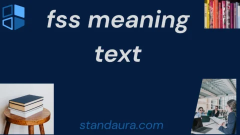 fss meaning text