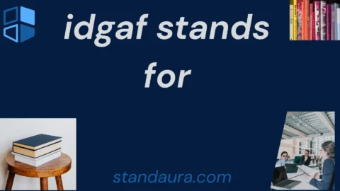 idgaf stands for