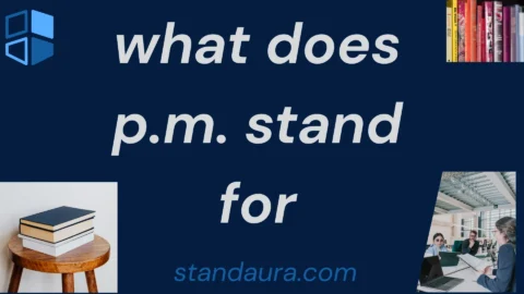 what does p.m. stand for